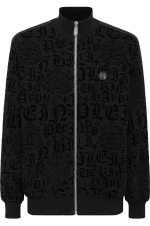 Philipp Plein Sportjacke mit Gothic-Print