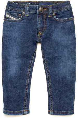 Diesel Halbhohe S-Slinkie-B Skinny-Jeans