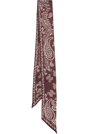 Golden Goose Schal aus Seide mit Paisley-Print