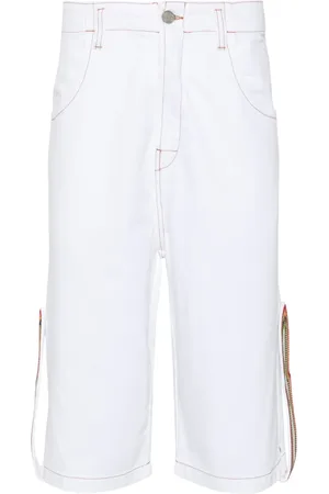 Bluemarble Jeans-Shorts mit Kristallen