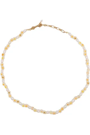 Anni Lu Perlenkette mit Blumenmotiv