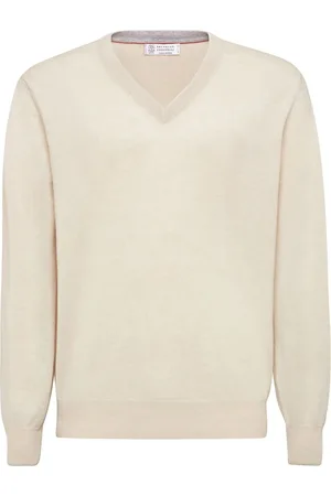 Brunello Cucinelli Pullover mit V-Ausschnitt