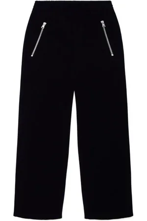 Maison Margiela Hose mit Logo-Stickerei