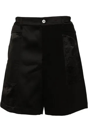 Feng Chen Wang Shorts im Patchwork-Look