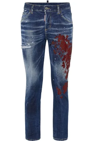Dsquared2 Skinny-Jeans mit Bleached-Effekt