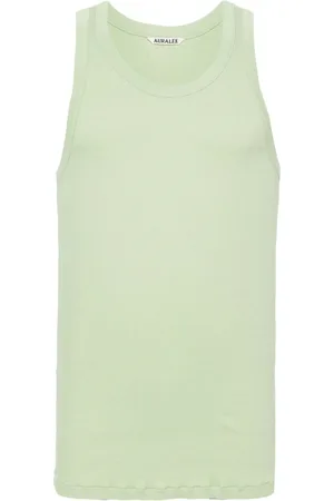 Auralee Fein geripptes Trägershirt