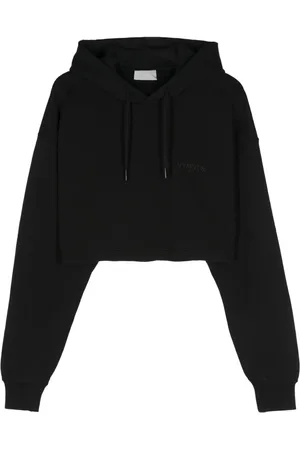 VTMNTS Cropped-Hoodie mit Logo-Stickerei