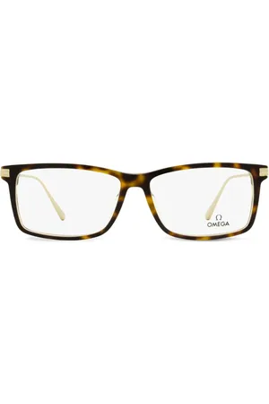 Omega Brille mit eckigem Gestell