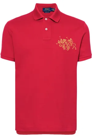 Ralph Lauren Poloshirt mit Logo-Stickerei
