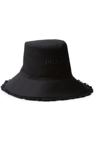 Prada Fischerhut mit Fransenborte