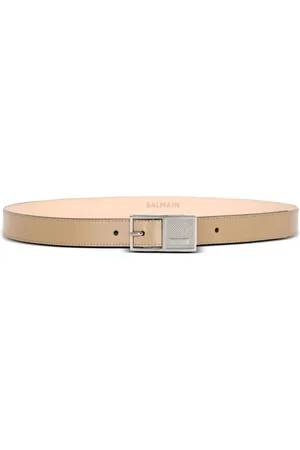 Balmain Thin Signature Gürtel