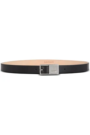 Balmain Thin Signature Gürtel