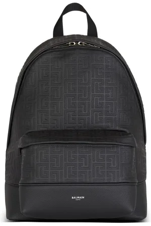 Balmain Rucksack aus gekörntem Leder