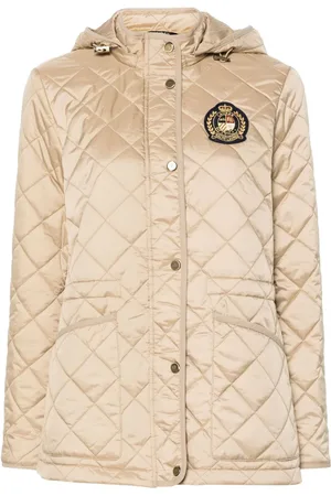 Ralph Lauren Gefütterte Jacke mit Rautensteppung