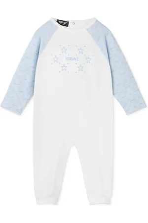 VERSACE Strampler mit Logo-Print