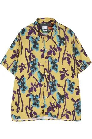 Paul Smith Hemd mit Tomato Vine-Print