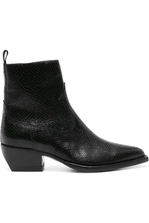 Golden Goose Stiefel mit Schlangen-Effekt