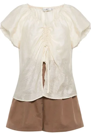 B+AB Bundfaltenshorts