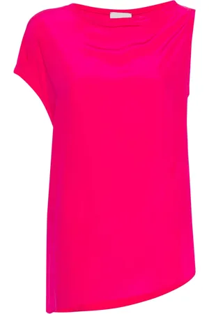 ALYSI Asymmetrische Seidenbluse