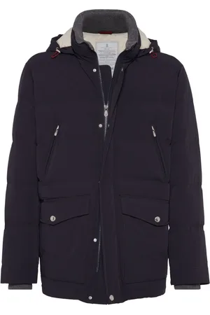 Brunello Cucinelli Gesteppte Kapuzenjacke