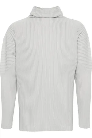 Issey Miyake Plissiertes Sweatshirt