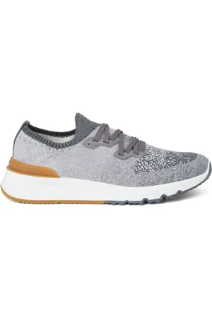 Brunello Cucinelli Sneakers mit Logo-Print
