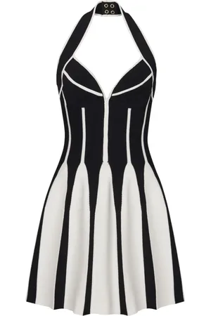 Balmain Neckholder-Minikleid