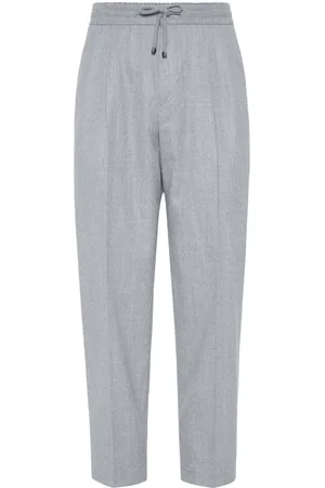 Brunello Cucinelli Hose mit Bügelfalten