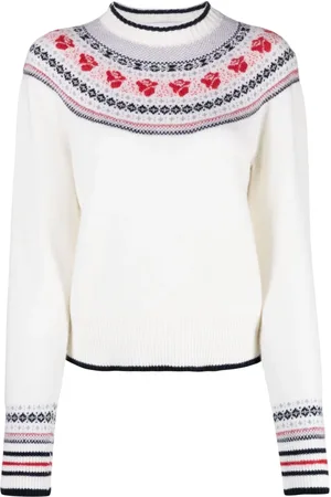 Thom Browne Isländischer Intarsien-Pullover