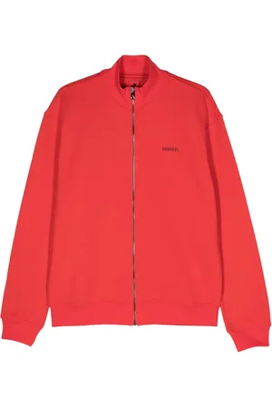 FERRARI Sweatshirt mit gummiertem Logo