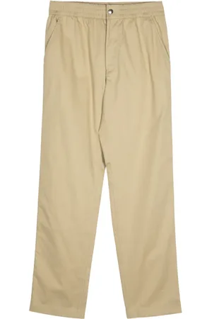 Maison Kitsuné Tapered-Hose mit Logo-Stickerei