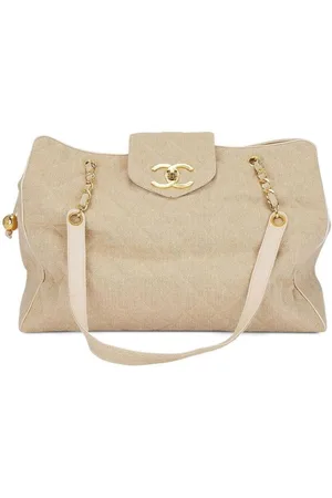 CHANEL 1994-1996 XL Supermodel Reise-Tasche
