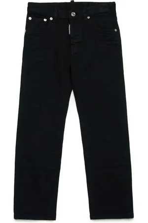 Dsquared2 Straight-Leg-Jeans mit 3D-Detail