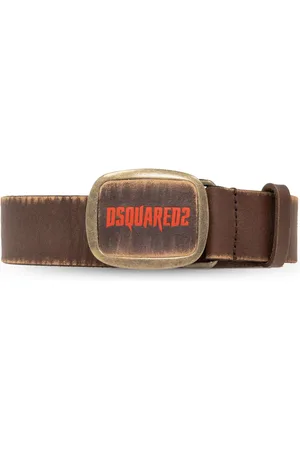 Dsquared2 Ledergürtel mit Logo-Schild