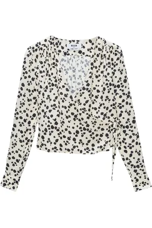 Msgm Bluse mit Polka Dots