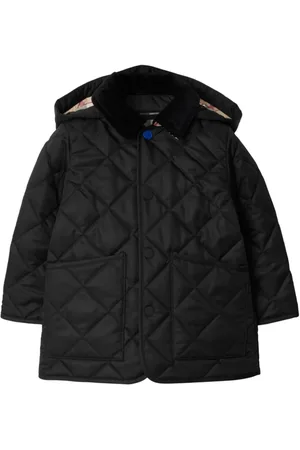 Burberry Gesteppte Jacke mit Cordkragen