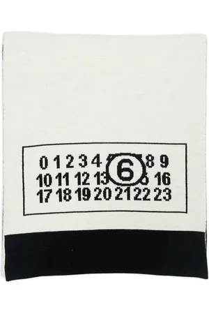 Maison Margiela Schal mit Logo-Print