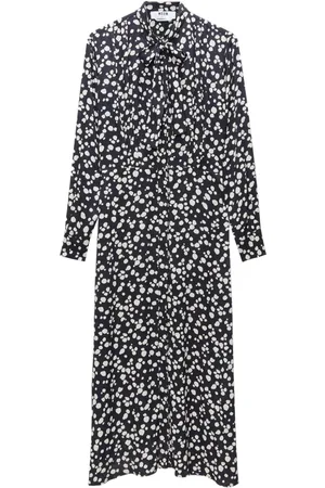 Msgm Maxikleid mit Punkte-Print
