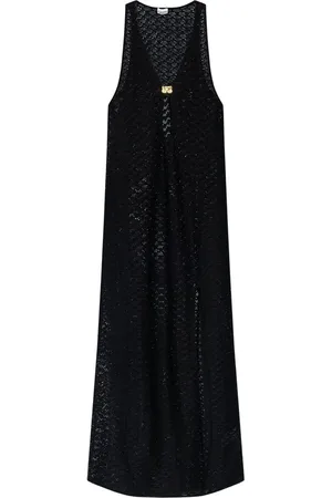 Ganni Langes Strandkleid