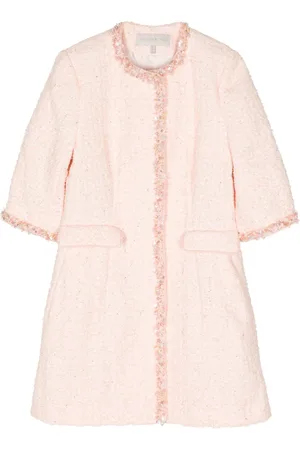 SHIATZY CHEN Tweed-Mantel mit Perlenbesatz