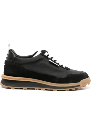Thom Browne Alumni Sneakers mit Wildledereinsätzen