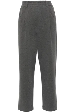 Brunello Cucinelli Cropped-Jogginghose