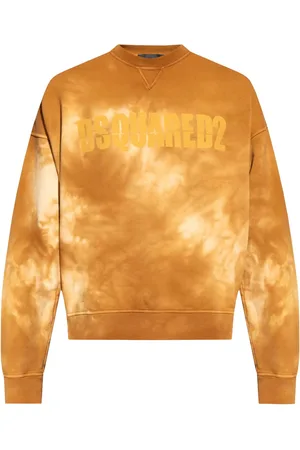 Dsquared2 Batik-Sweatshirt mit Logo-Print