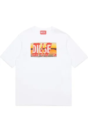 Diesel T-Shirt mit Logo-Patch