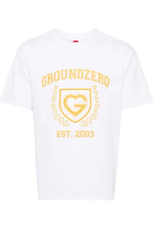 Ground Zero T-Shirt mit Logo-Print