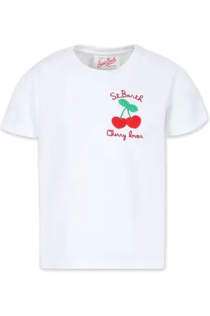MC2 SAINT BARTH Elly T-Shirt mit Kirschen-Print