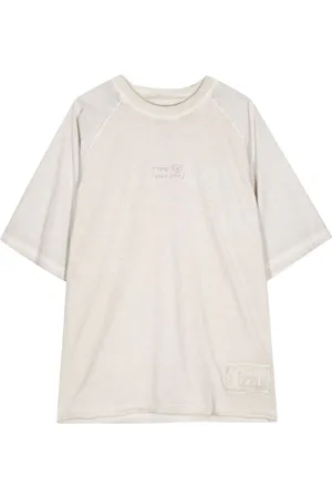 Izzue T-Shirt mit Logo-Stickerei