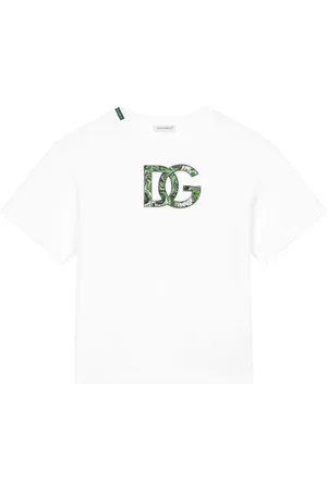 Dolce & Gabbana T-Shirt mit Logo-Stickerei