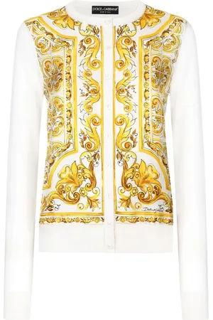 Dolce & Gabbana Majolica Seidencardigan