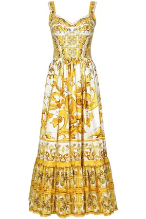 Dolce & Gabbana Majolica Maxikleid